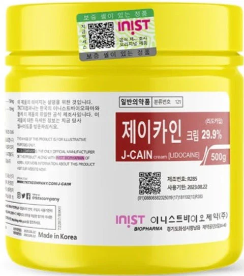 J-Cain 29.9% Numbing Cream(500g)
