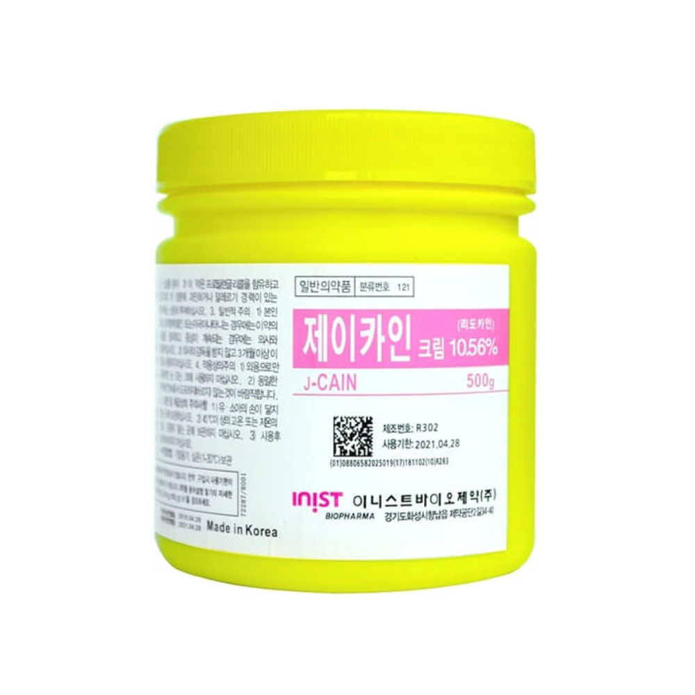 J-Cain Cream 10.56% (500g)