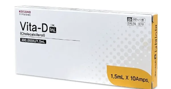 Vitamin D3 Inj 300,000 IU (10x1.5ml)